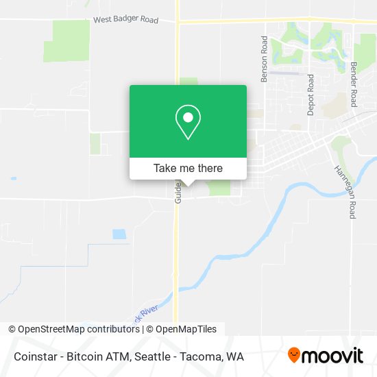 Coinstar - Bitcoin ATM map