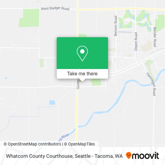 Mapa de Whatcom County Courthouse