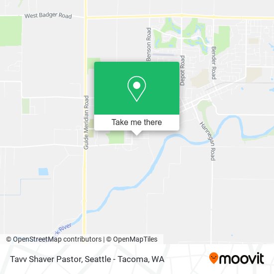 Mapa de Tavv Shaver Pastor