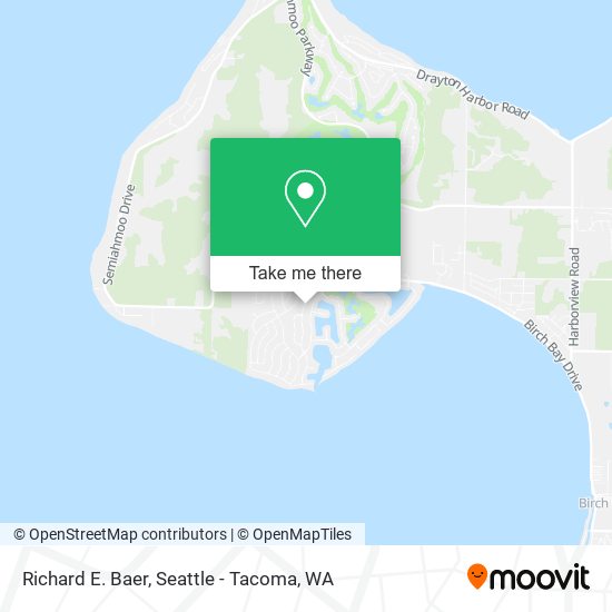 Richard E. Baer map