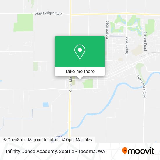 Infinity Dance Academy map