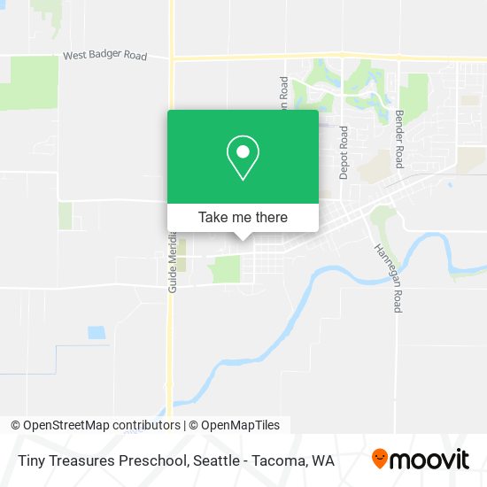 Tiny Treasures Preschool map