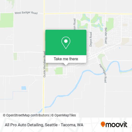 All Pro Auto Detailing map