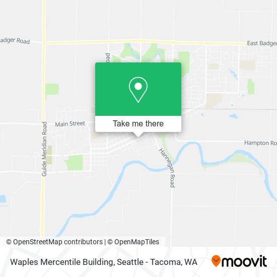 Waples Mercentile Building map