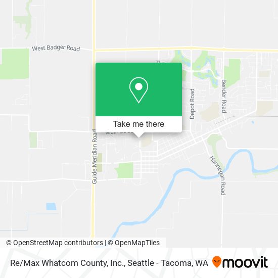 Mapa de Re/Max Whatcom County, Inc.