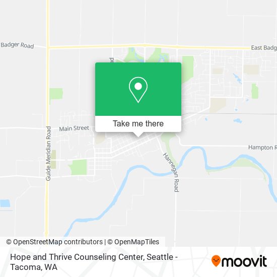 Mapa de Hope and Thrive Counseling Center