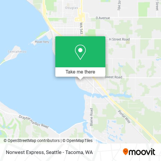 Norwest Express map
