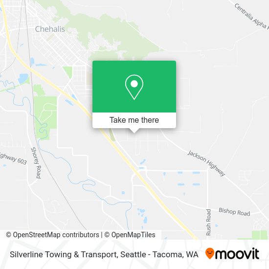Mapa de Silverline Towing & Transport