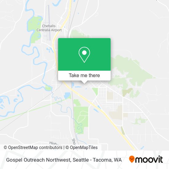 Mapa de Gospel Outreach Northwest