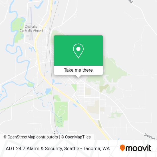 ADT 24 7 Alarm & Security map