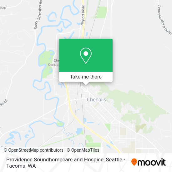 Mapa de Providence Soundhomecare and Hospice