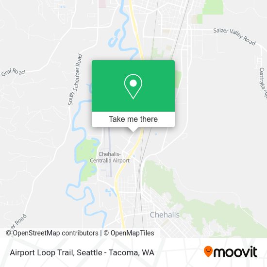 Airport Loop Trail map