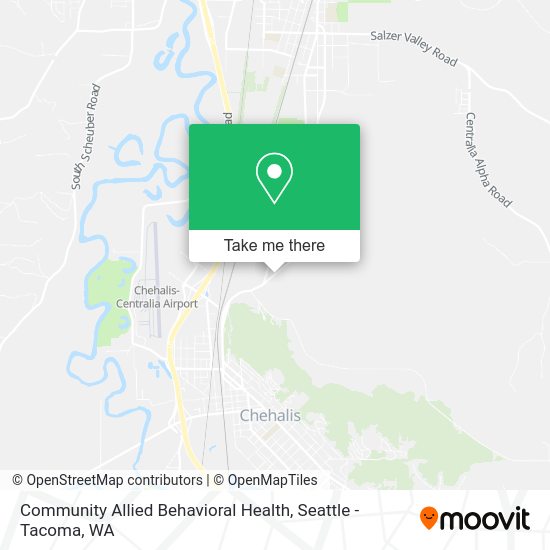 Mapa de Community Allied Behavioral Health