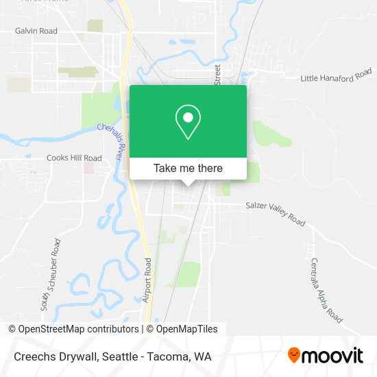 Mapa de Creechs Drywall