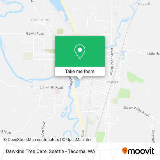 Dawkins Tree Care map