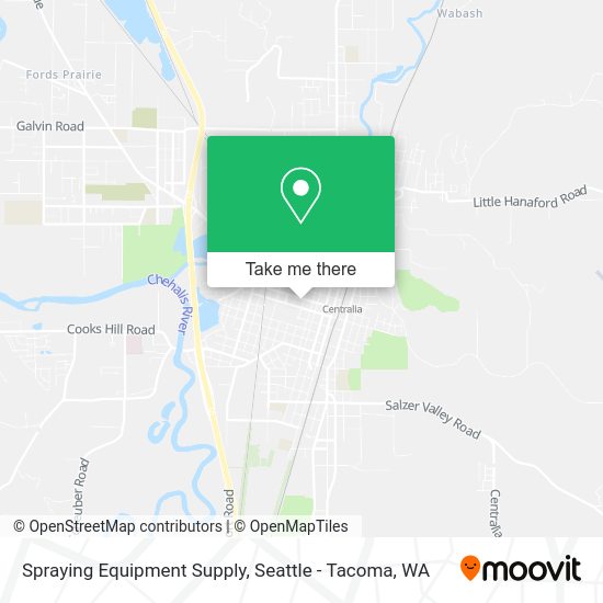 Spraying Equipment Supply map