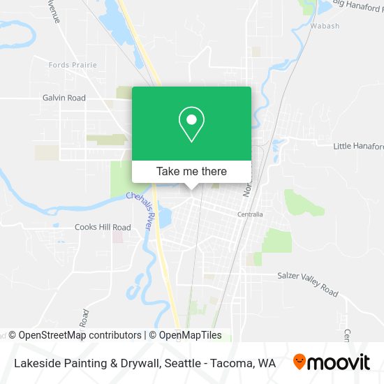 Mapa de Lakeside Painting & Drywall