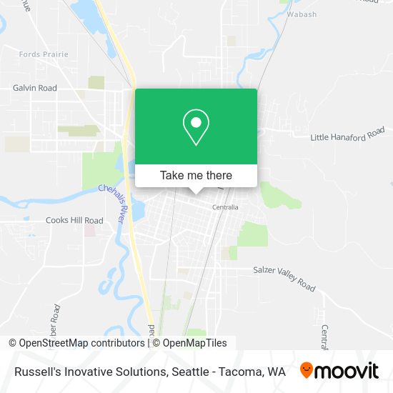 Russell's Inovative Solutions map