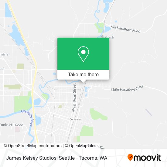 James Kelsey Studios map