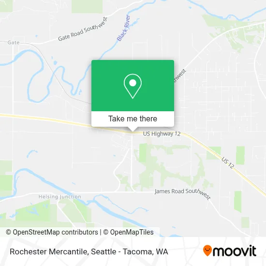 Rochester Mercantile map