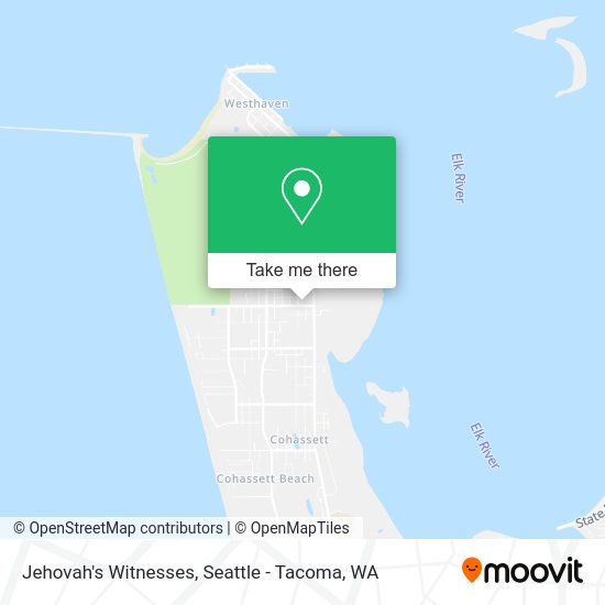 Jehovah's Witnesses map