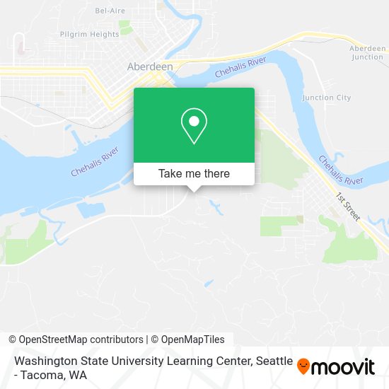 Mapa de Washington State University Learning Center