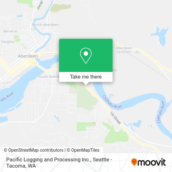 Mapa de Pacific Logging and Processing Inc.