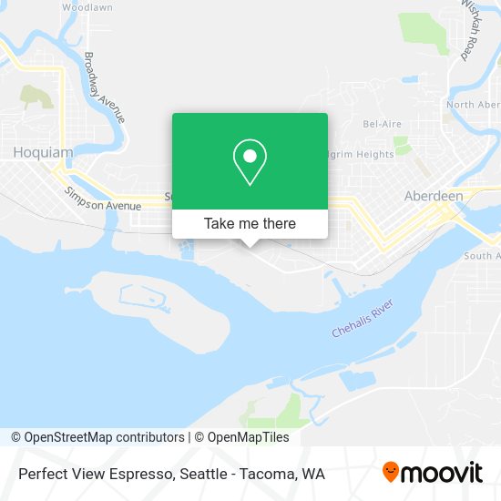Mapa de Perfect View Espresso