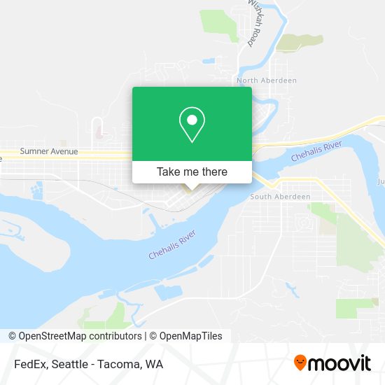 Mapa de FedEx