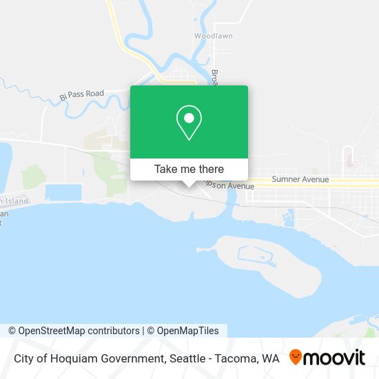 City of Hoquiam Government map
