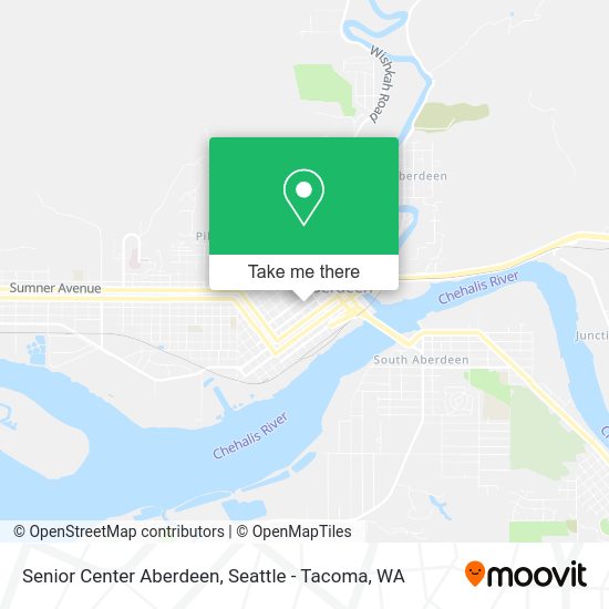 Senior Center Aberdeen map