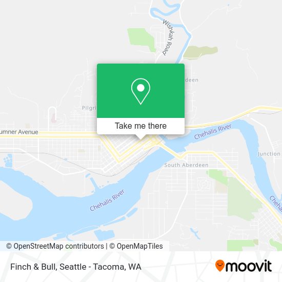 Finch & Bull map
