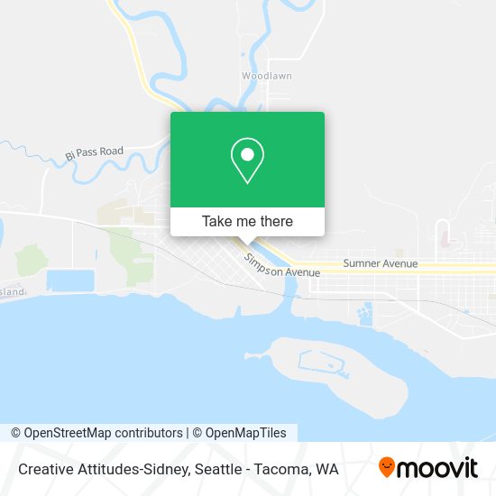 Mapa de Creative Attitudes-Sidney