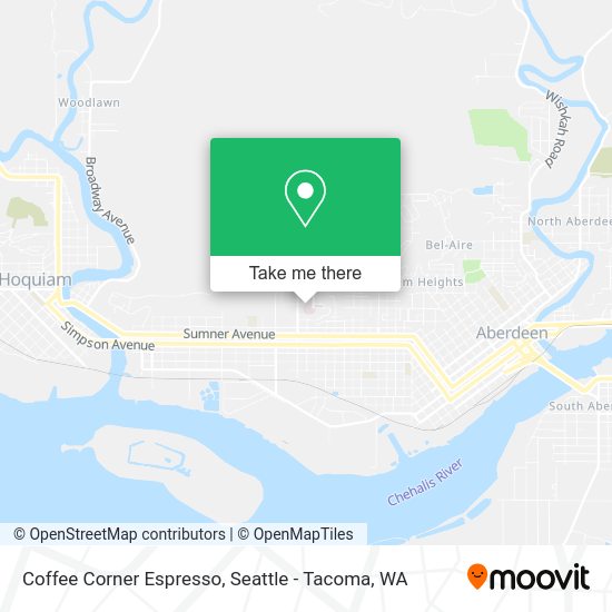 Coffee Corner Espresso map