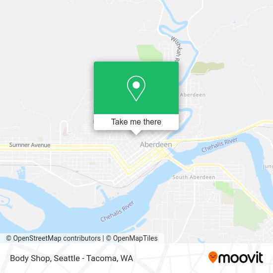 Body Shop map