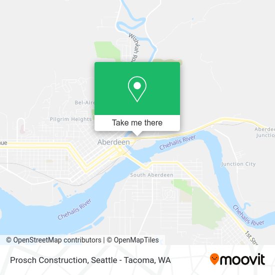 Prosch Construction map