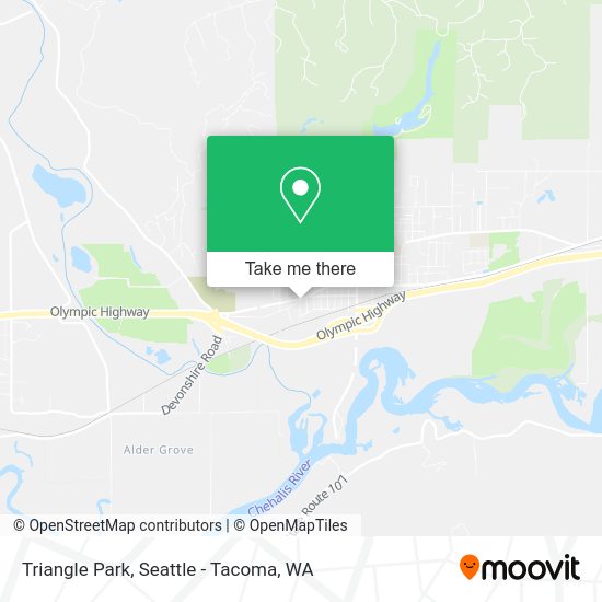 Triangle Park map