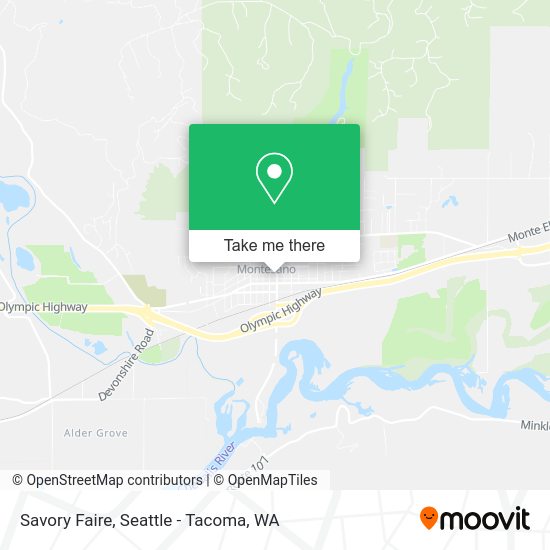 Savory Faire map