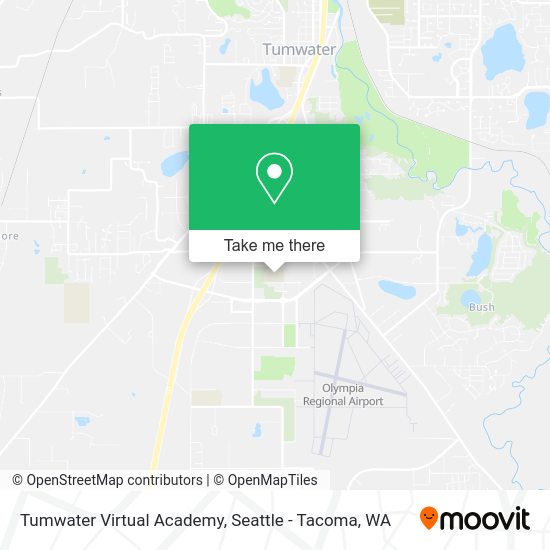 Tumwater Virtual Academy map
