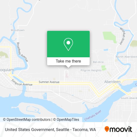 Mapa de United States Government
