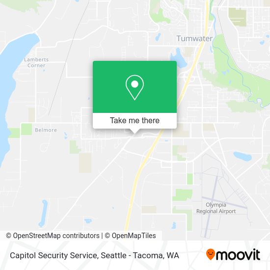 Capitol Security Service map