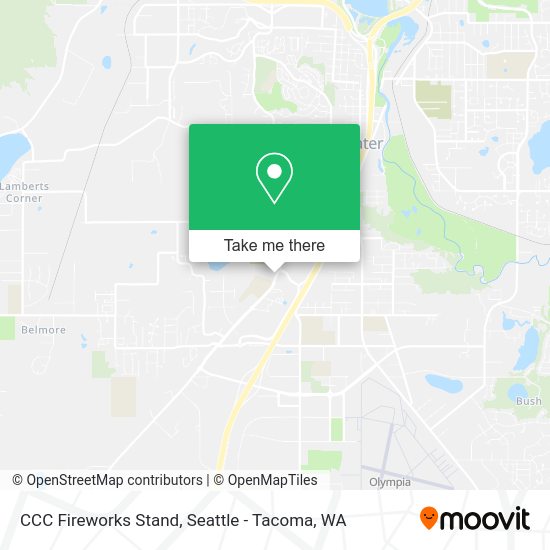 Mapa de CCC Fireworks Stand