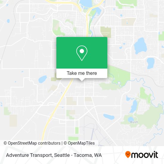 Adventure Transport map