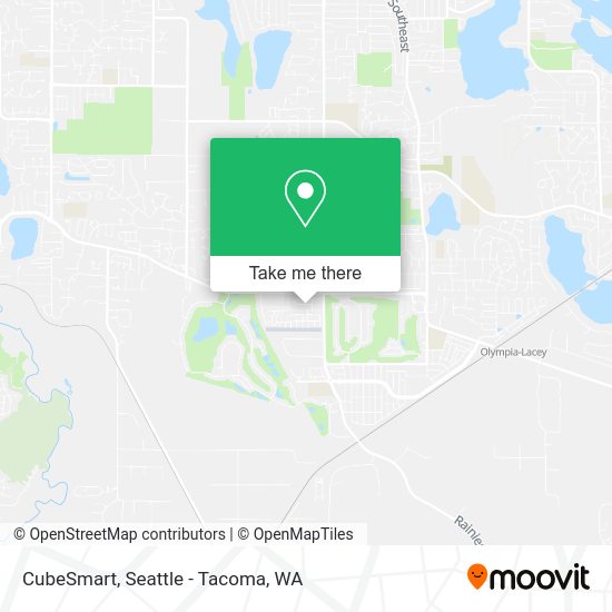Mapa de CubeSmart