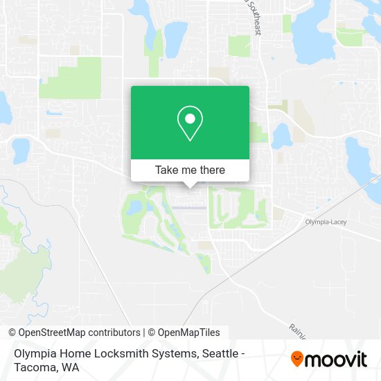Olympia Home Locksmith Systems map