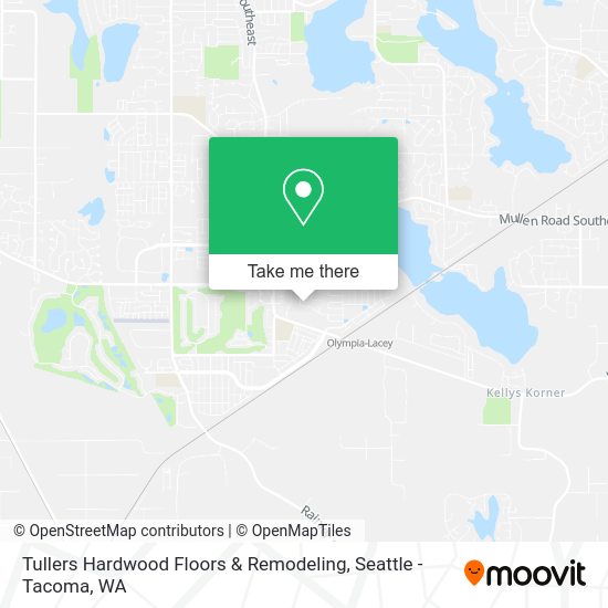 Tullers Hardwood Floors & Remodeling map