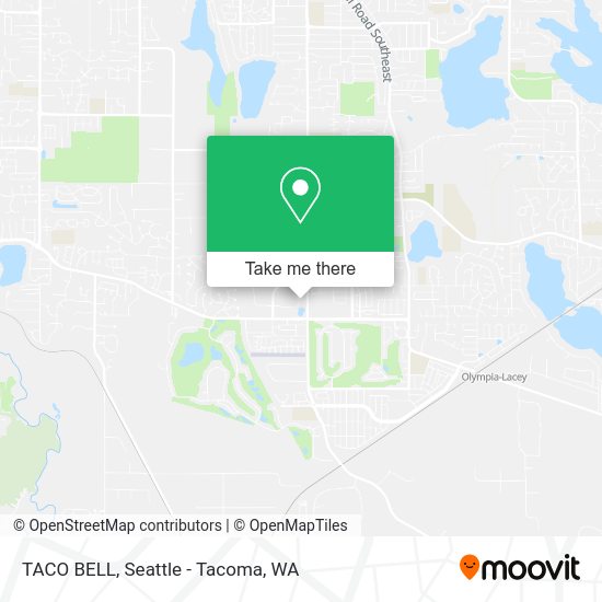 Mapa de TACO BELL