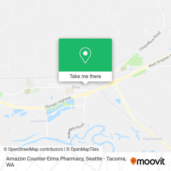 Amazon Counter-Elma Pharmacy map