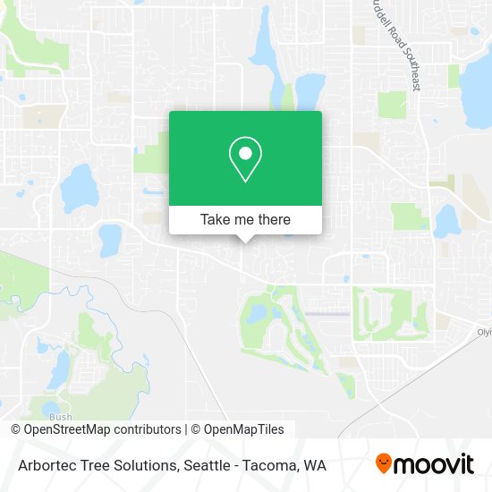 Arbortec Tree Solutions map