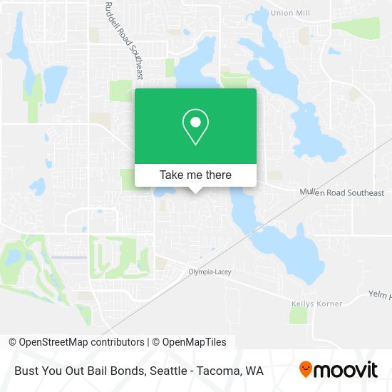Bust You Out Bail Bonds map